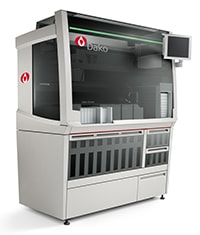 Dako Omnis is designed to meet the needs of the high volume pathology lab