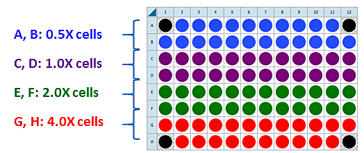 Assay plate map xf96