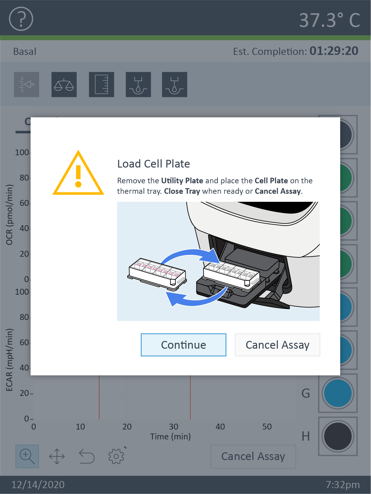 XF HS Runtime Load Cell Plate step 2